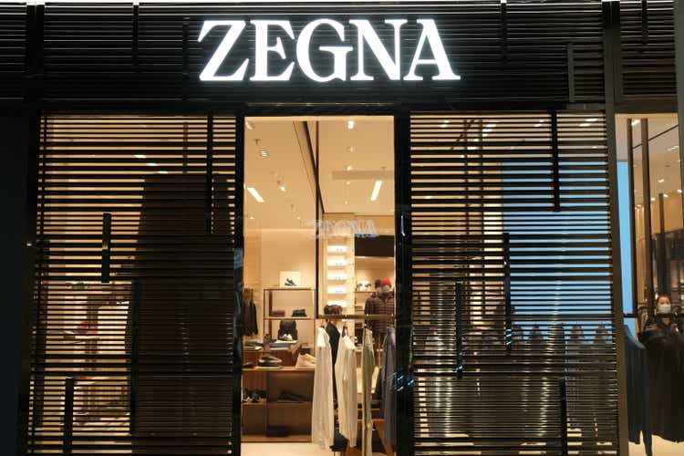 ZEGNA clothing store