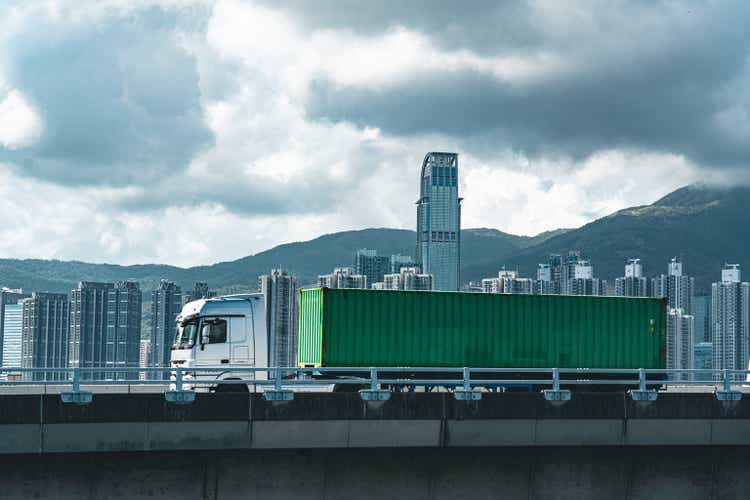 Kwai Tsing road and Tsing Yi South Bridge