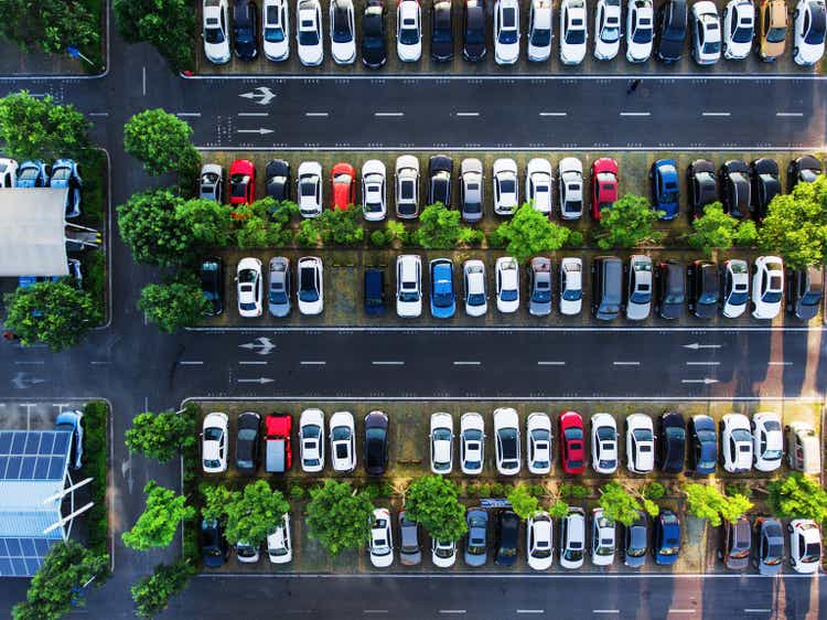 Car parking aerial