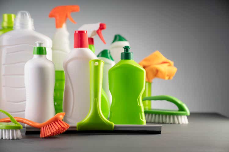 House and office cleaning products.