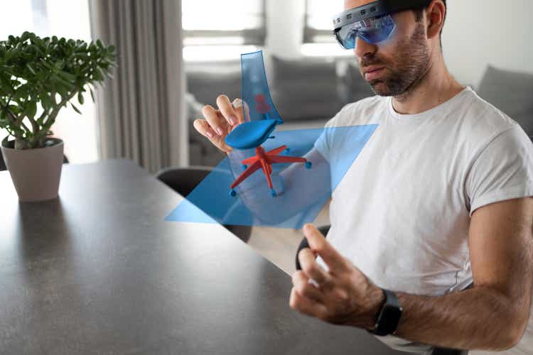 Augmented reality-designing