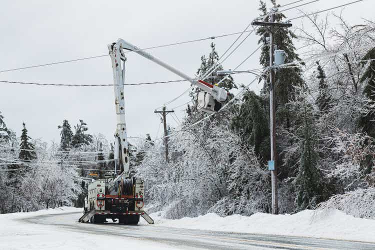 Restoring Power During Ice Storm