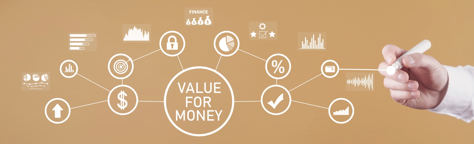 Value for money. Business. Finance