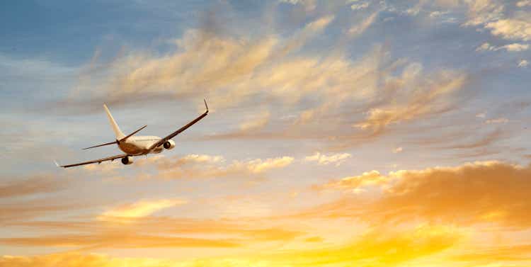 Yellow Cloud and Airplane