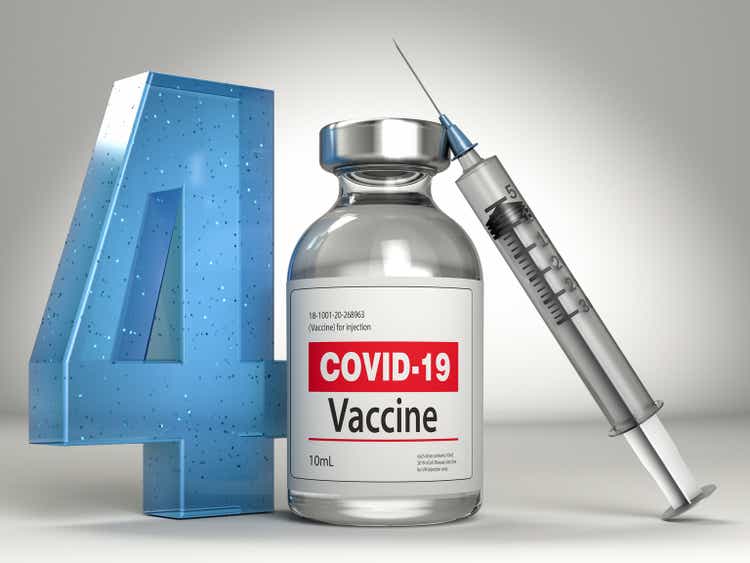 Covid-19 Vaccine 4th Dose Concept