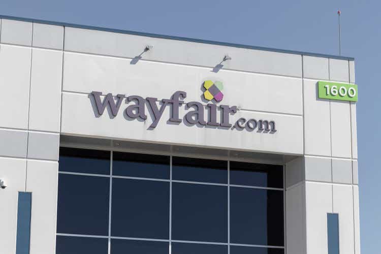 Wayfair Distribution Center. Wayfair is an e-commerce company that sells home goods online and in outlets.