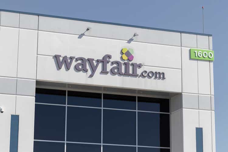 Wayfair Distribution Center.  Wayfair is an e-commerce company that sells home appliances online and in stores.