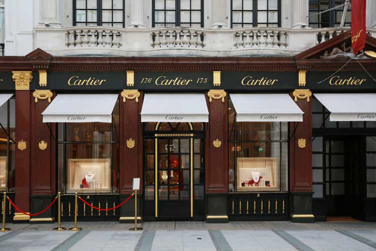 Cartier"s flagship London store