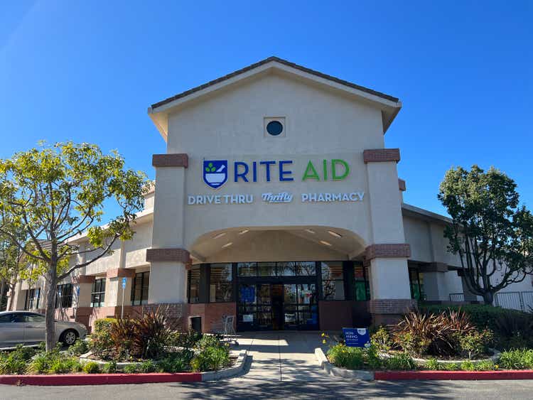 Rite Aid Store at Mooarpark, California
