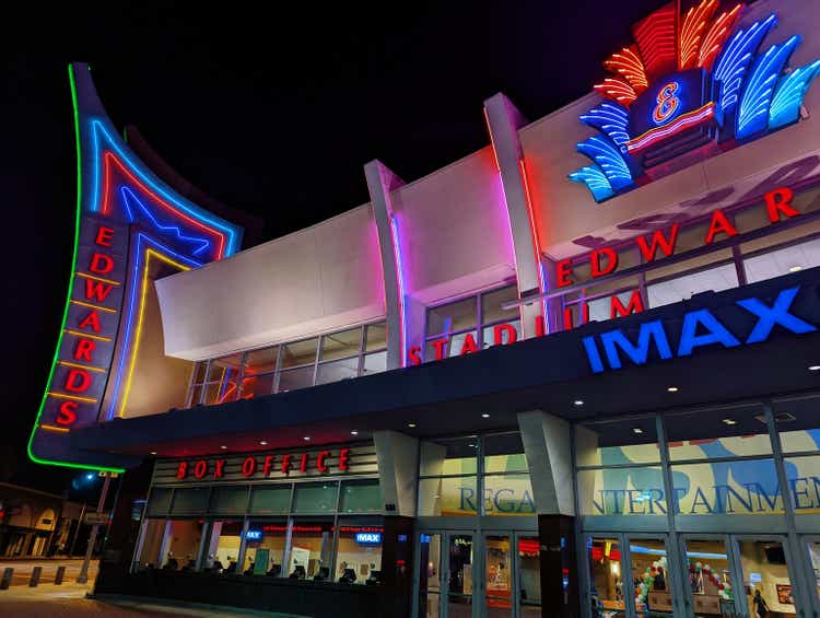 The Regal Edwards Alhambra Renaissance and IMAX movie theater