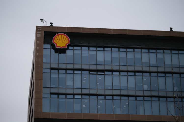 Shell office building. Oil and gas energy company