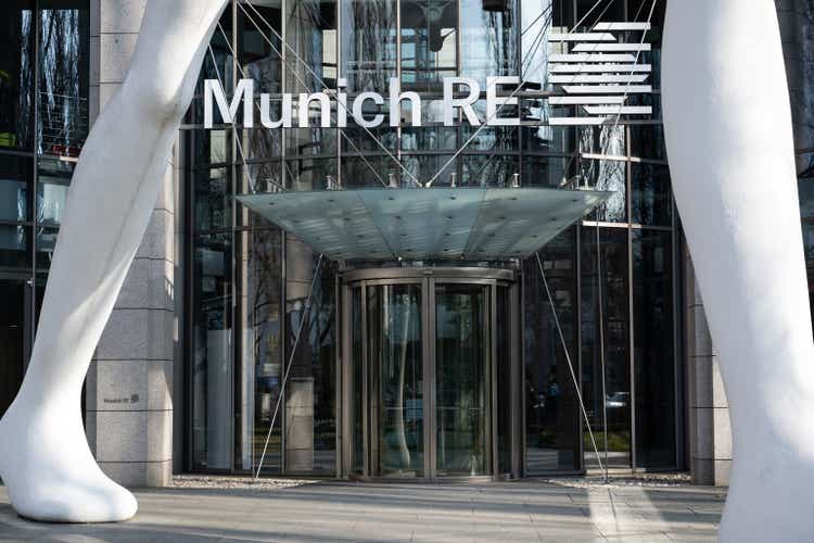 Munich Re Building in Munich, Germany