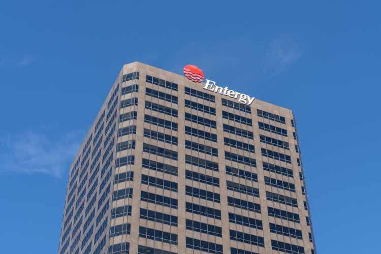 Entergy headquarters in New Orleans, Louisiana, USA.
