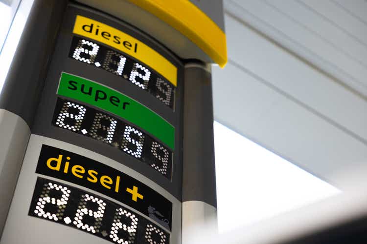 Gasoline prices dramatically increase in Europe