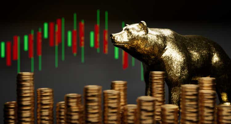 Bitcoin crypto currency bear market crash stock trading exchange, web3