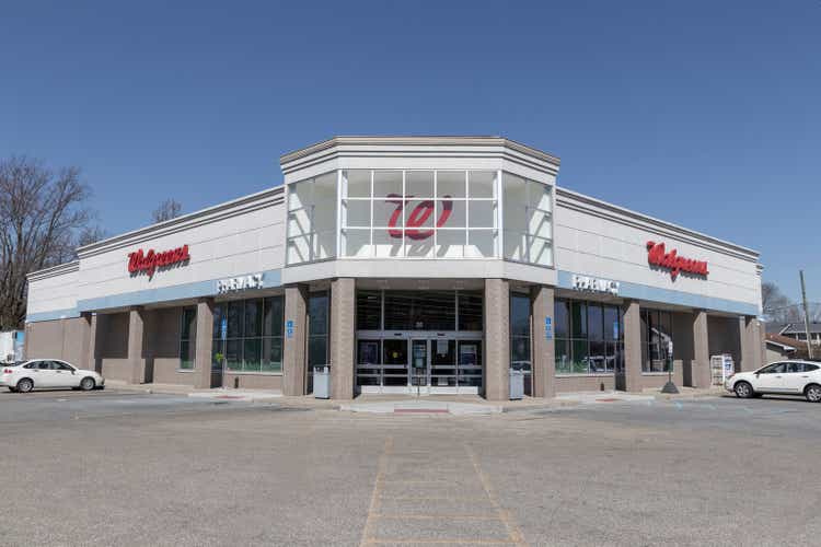 Walgreens pharmacy and goods location. Walgreens operates as the second-largest pharmacy store chain in the US.