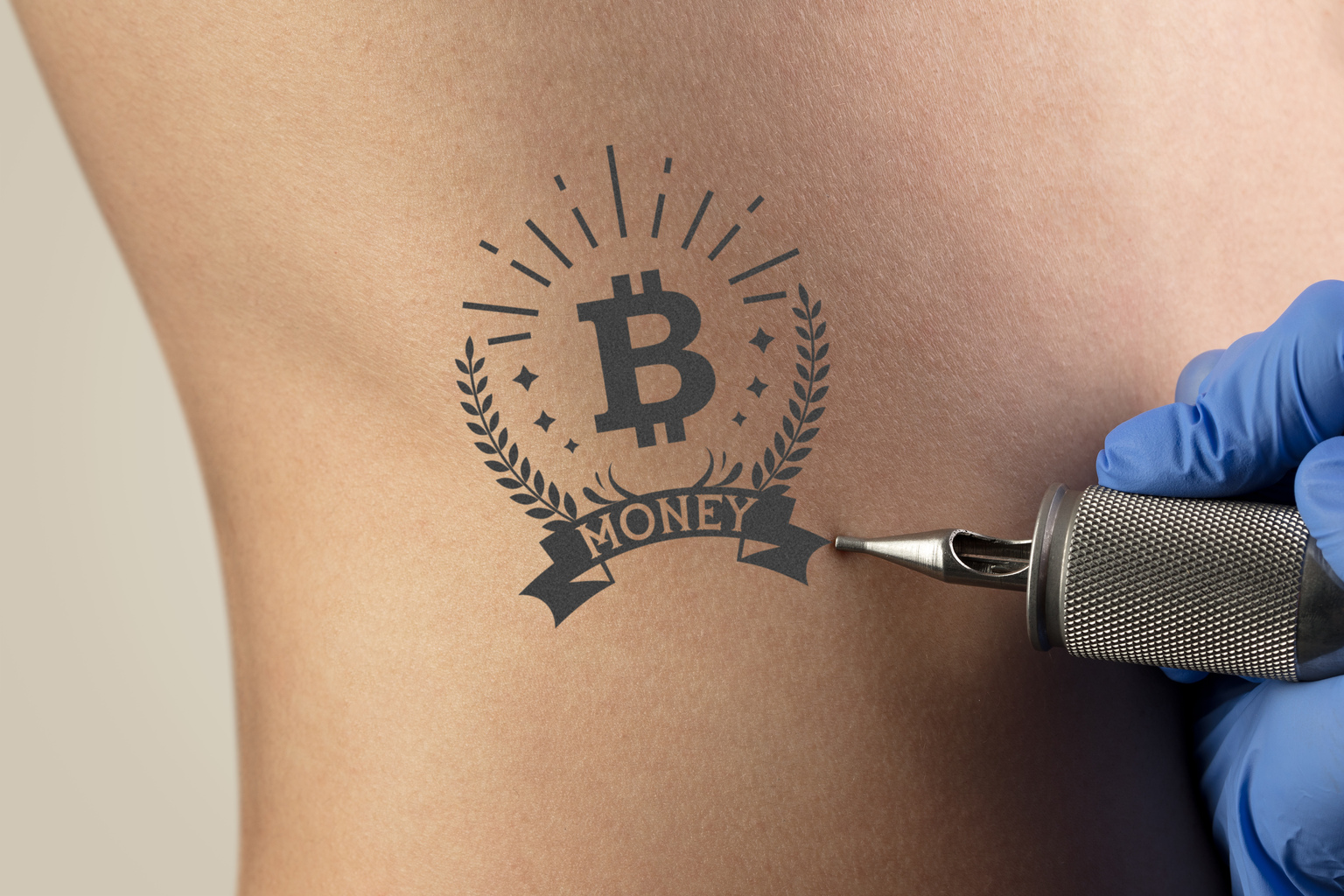 Bitcoin tattoo — Steemit