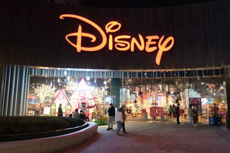 Disney flagship store at Shanghai China