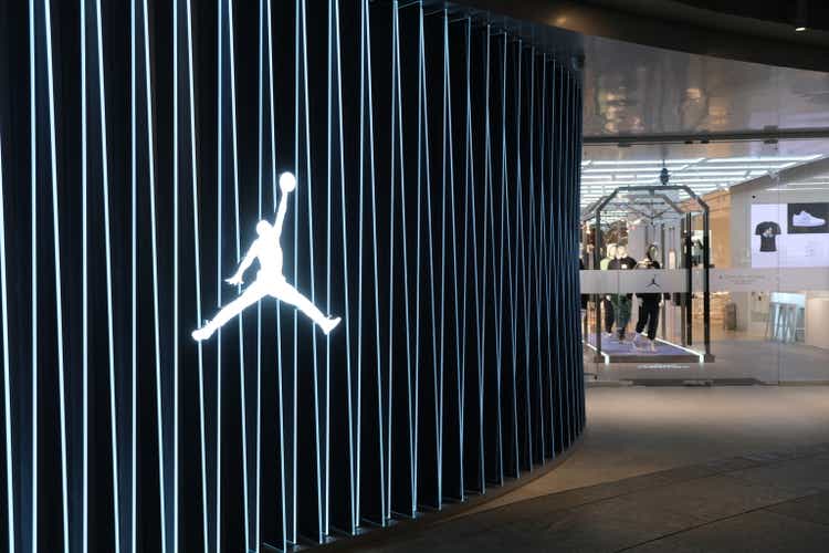 Air Jordan store exterior