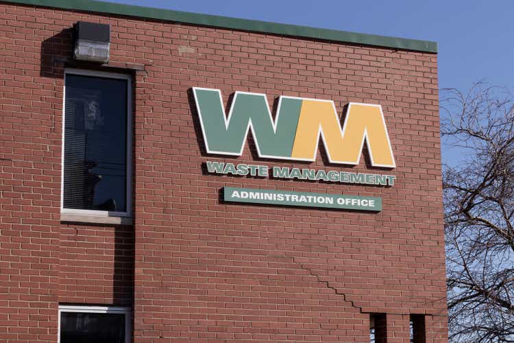 Waste Management Administration Office. WM is a waste and trash management company.