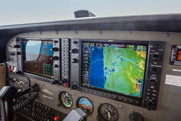 Cessna 172 Skyhawk Interior