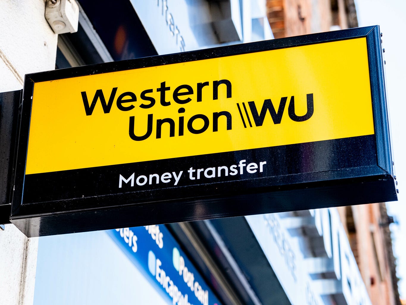 Western Union global  Worldwide money transfer service