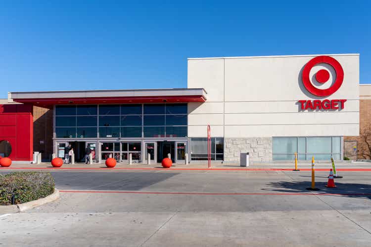 A Target store in Houston, Texas, USA on March 13, 2022.