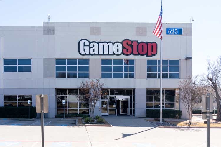 GameStop headquarters in Grapevine, Texas, USA.