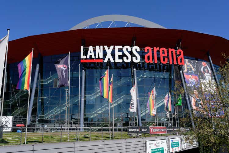 Lanxess arena Germany´s largest indoor arena