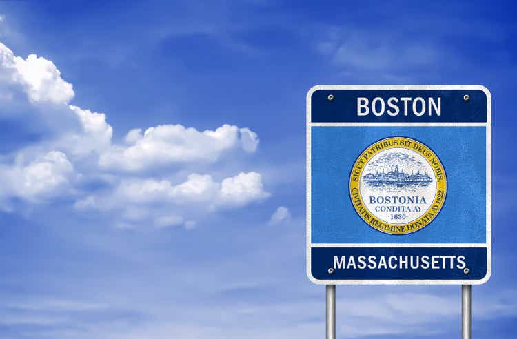 Welcome to Boston in Massachusetts