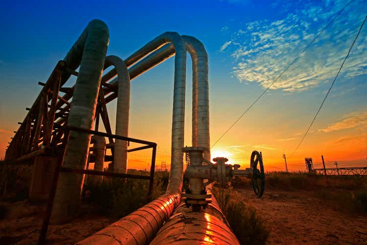 Oil pipeline, the oil industry equipment