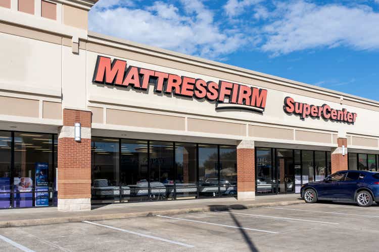 A Mattress Firm store in Pearland, Texas, USA.