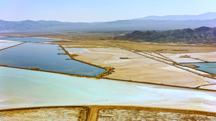Silver Peak Lithium Mine
