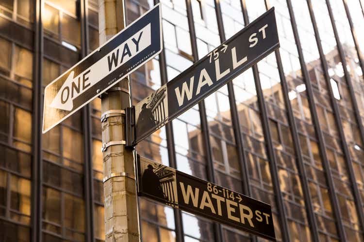 Wall Street Sign