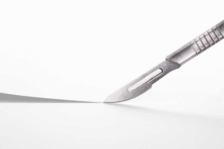 Silver scalpel