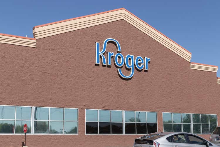 Kroger Supermarket. Kroger is one of the largest grocery store chains in the United States.