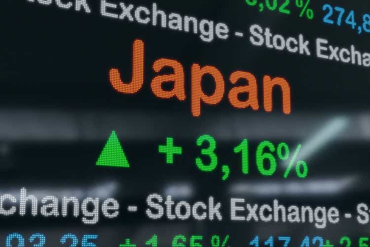 Japan stock exchange rises