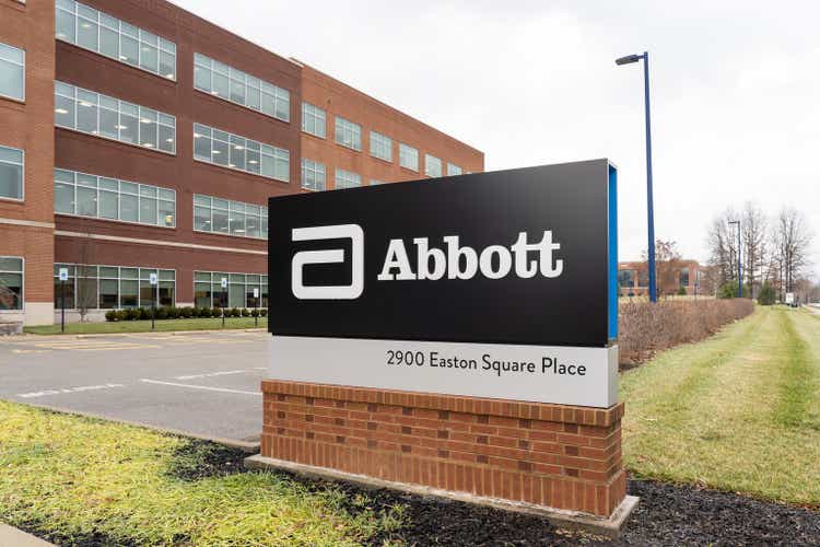 Abbott Nutrition corporate office in Columbus, Ohio, USA.
