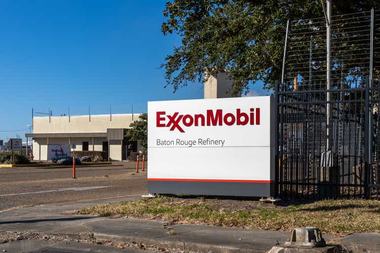 ExxonMobil"s Baton Rouge Refinery, Louisiana, USA.