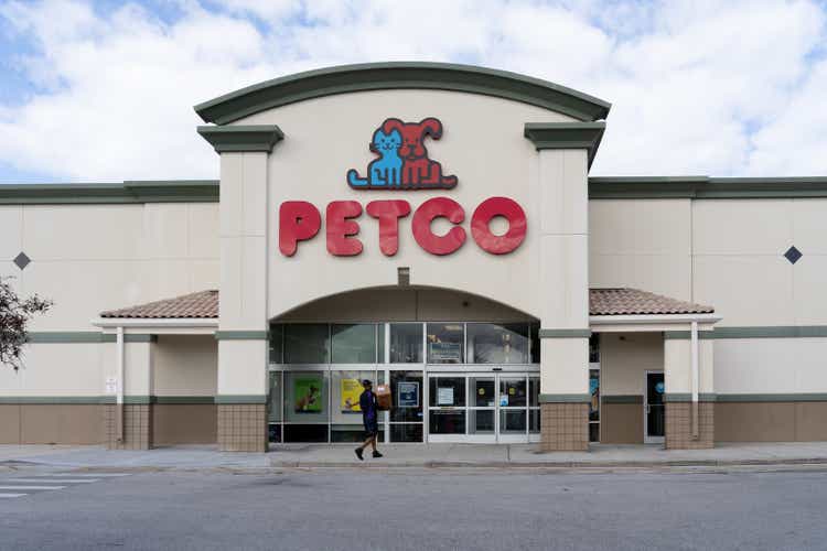 A Petco store in Houston, Texas, USA.