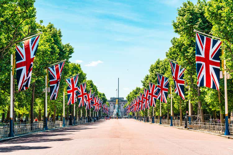 The Mall in Westminster City London