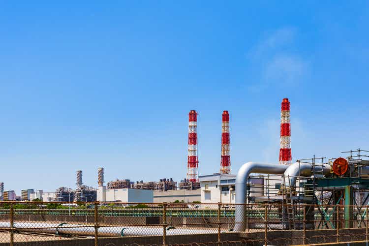 Thermal power plant in Japan