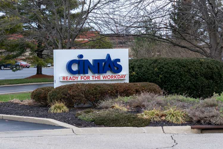 Cintas headquarters in Cincinnati, Ohio, USA.