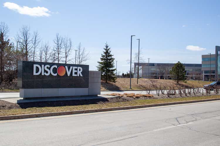 Discover Headquarters in Riverwoods, Illinois, USA.