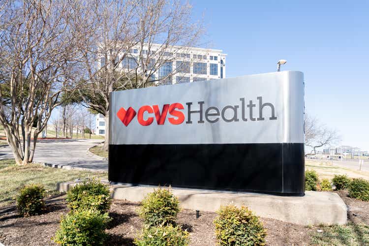 CVS Health Caremark Corporate Office in Irving, Texas, USA.
