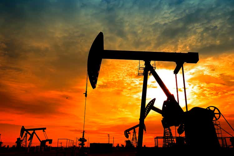 The oil pump, industrial equipment
