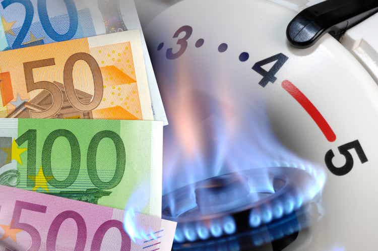 costs for heating with gas