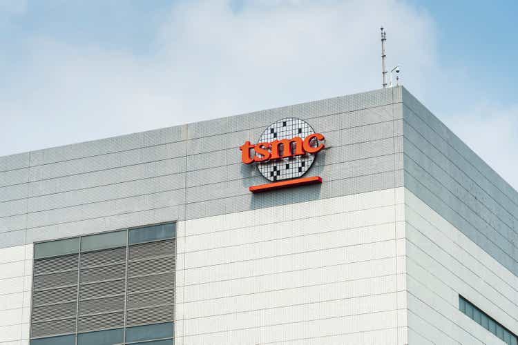 Taiwan Semiconductor Manufacturing Company plant in Taichung, Taiwan.