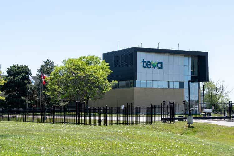 Teva facility in Whitchurch-Stouffville, On, Canada.