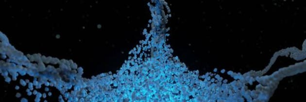 sci-fi cyberpunk alien energy Virus glow particles panorama background 3D rendering